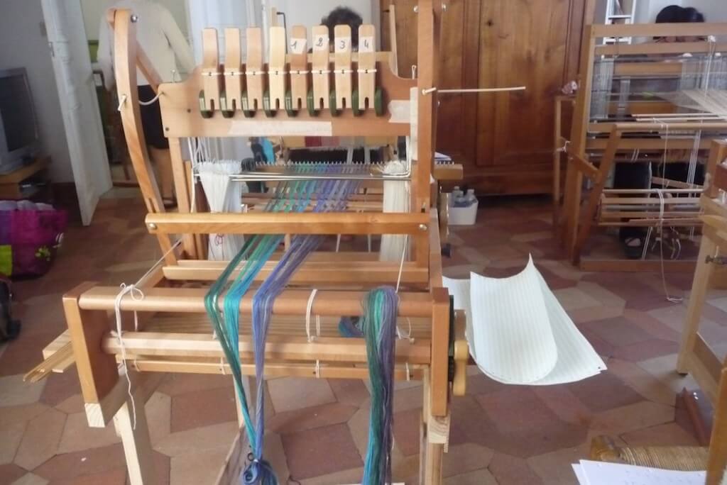 Chaîne prête à être enroulée