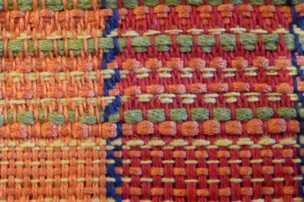 échantillon tissé par Fiona