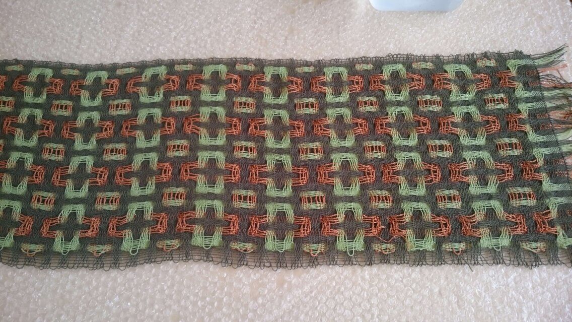 deflected double weave