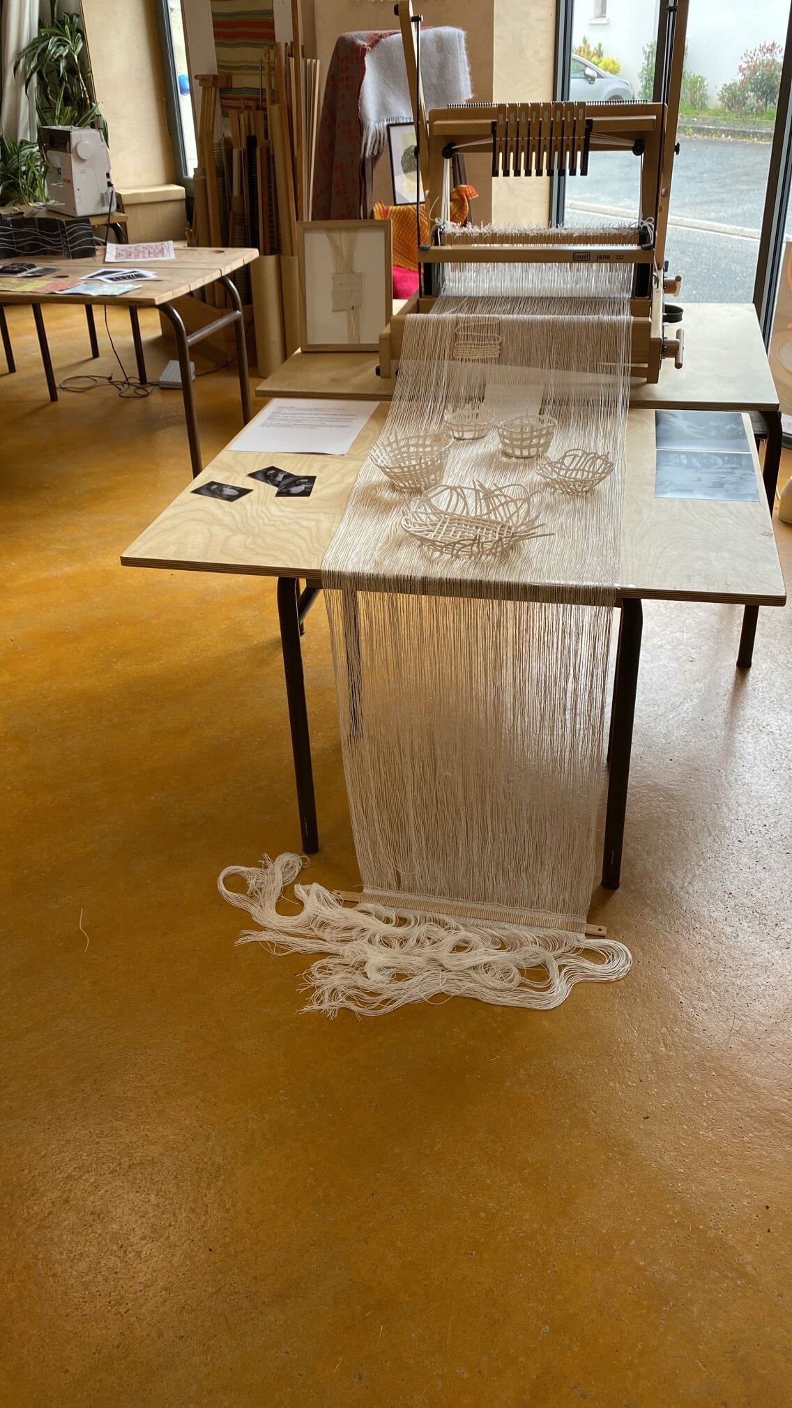Les céramiques tissées de Nathalie Schweitzer